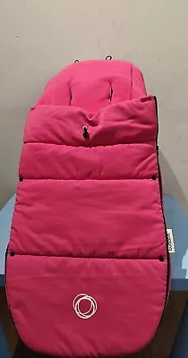 £25 • Buy Bugaboo Universal Footmuff Hot Pink - Cameleon, Bee Donkey,Buffalo & Fox
