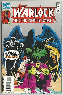 WARLOCK And The INFINITY WATCH #34 - MARVEL 1994 • $3.99