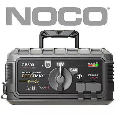 $3299.95 • Buy NOCO GB500 Genius Boost MAX 20000A Lithium Jump Starter Class 8+ CE Vehicles