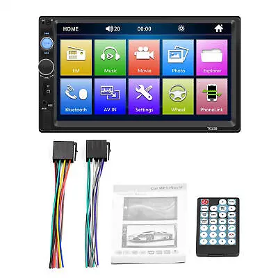 7 Inch Double DIN 16:9 Wide LCD HD Display Digital Touch Screen USB2.0 • $48.26