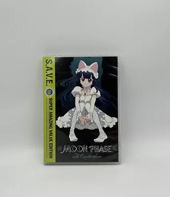 $22.99 • Buy Moon Phase: Complete Series (S.A.V.E. Edition) DVD Anime Funimation 4 Disc EUC