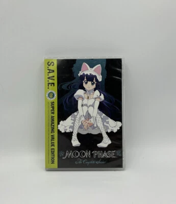 $22.99 • Buy Moon Phase: Complete Series (S.A.V.E. Edition) DVD Anime Funimation 4 Disc EUC