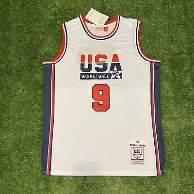 Michael Jordan Mitchell & Ness Authentic 1992 Dream Team USA Jersey 48 XL • $139