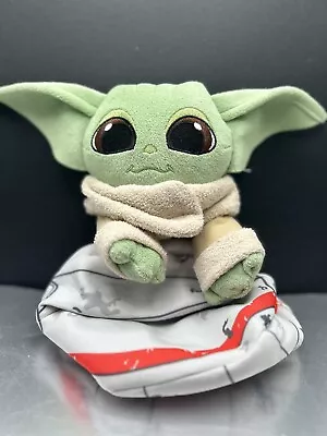 Star Wars Child Grogu Hideaway Hover Plush Mandalorian Hand Puppet Show Yoda • $9.97