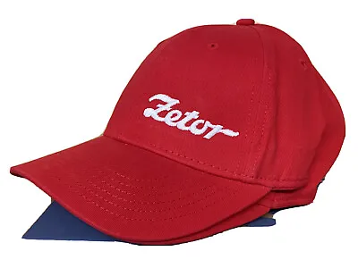 Zetor Cap (Red)- Genuine Merchandise • £9.50