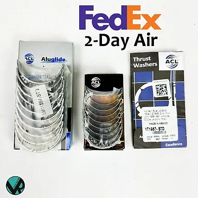 ACL Race Rod Standard Main Bearing Set 4B1925H 5M1959A GSR ITR B18C1 B18C5 • $79.95