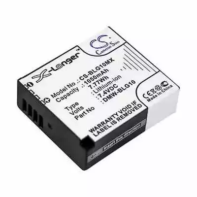 Battery For PANASONIC Lumix DMC-GX7 PANASONIC Lumix DMC-GX7K 1050mAh • $48.48