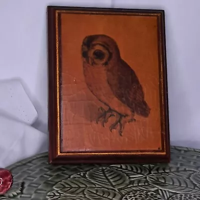 Vintage Owl Wall Plaque Hanging Decor • $8.95