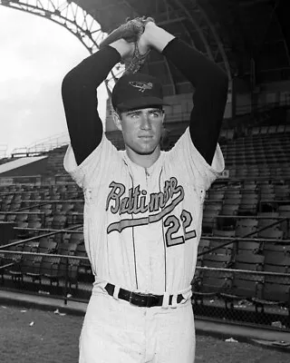 8x10 Photo Of Baltimore Orioles Legend Pitcher Jim Palmer.  Free Shipping!! • $6.99