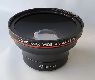 $29.95 • Buy Pro 0.43x Super Fisheye Lens With Macro For Panasonic HC-X1000 HC-W850 HC-V750