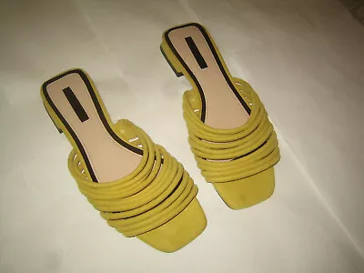 Ladies Shoes ‘ Miss Selfridge ‘ – Size 4 – Yellow –good Condition • £14.99