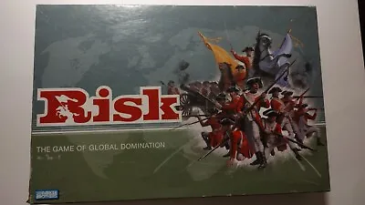 Risk Board Game 2003 Parker Brothers Golden Cavalry Token Edition- Complete Game • $12.50