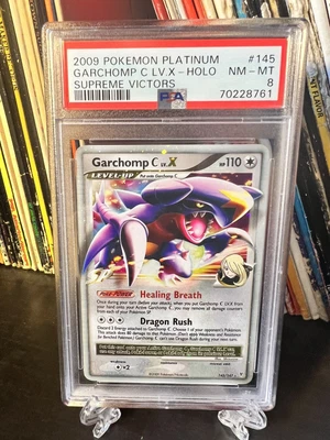$0.99 • Buy 2009 Pokemon Tcg Garchomp C Lv.x Supreme Victors- Holo Psa 8