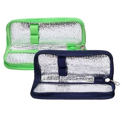 Diabetic Pocket Pill Protector Insulin Cooling Bag Travel Case Medical Cooler • £5.24