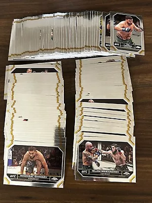 140+ 2024 Topps Chrome UFC INVESTOR/COLLECTOR Base Lot W/RC’s • $0.99