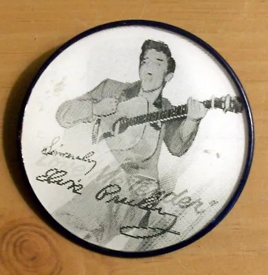 Elvis Presley 1956 Vari-Vue Flasher VINTAGE Pinback Lenticular Flasher Button • $20