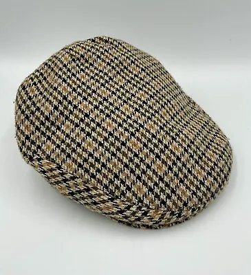 Failsworth Mens Flat Cap Brown Multi Wool Blend Tweed 6 7/8 • £9.99