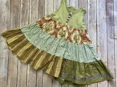 Matilda Jane Sz 8 Back To School Sara Tank Dress Vintage VHTF Tiered B9 • $27.99