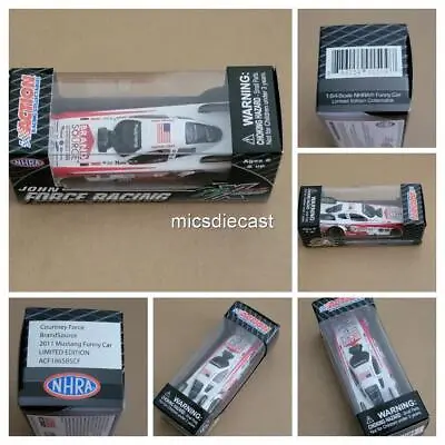 NHRA FREE SH 2011 Courtney Force BrandSource Mustang Funny Car Action 1:64 NIB • $45.99