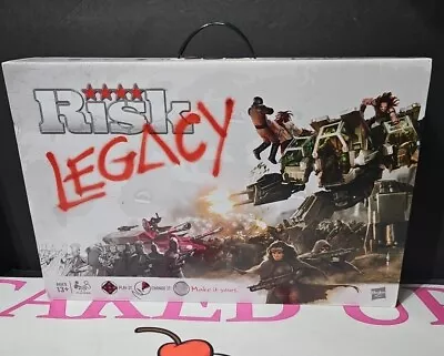 Hasbro Risk Legacy Strategy Board Game 2011 - Complete Some Parts Never Opened • $29.99