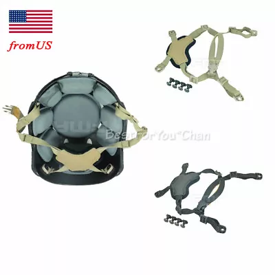 Tactical X-Nape Heavy Helmet General Suspension Lanyard For ACH/MICH/IBH/Fast • $17.15