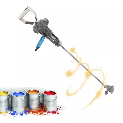 $72 • Buy Stainless Pneumatic Paint Coating Mixer Shaker Air Blender Stirrer 5 Gallon 20L 
