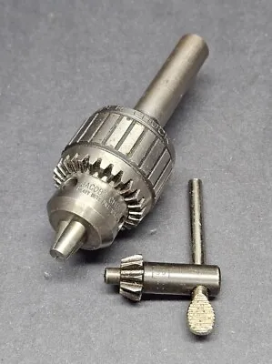 Jacobs 8½ Ball Bearing Drill Chuck ¼  Cap. Straight Shank Machinist Super Chuck • $92.95