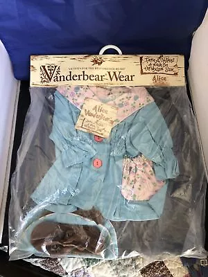 Vanderbear Wear Alice Take A Hike Outfit NIP New NABCO • $25
