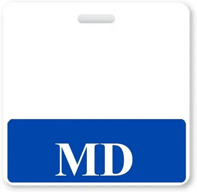 5 Pack - MD Horizontal Badge Buddies- Heavy Duty Hospital Card ID Buddy • $15.99