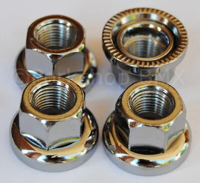 Swivel Washer BMX Bicycle Track Axle Nut 3/8  X 26T - SET OF 4 • $15.99