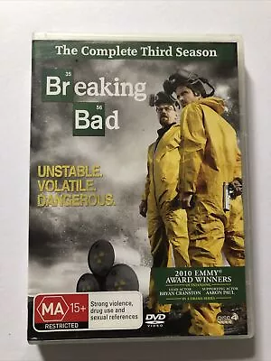 Breaking Bad : Season 3 (Box Set DVD 2010) • $6