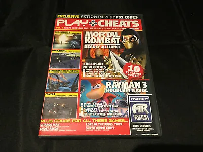 ACTION REPLAY PLAY CHEATS PLAYSTATION 2 PS2 DVD - VIEW PICTURES - UK SELLER #i • £5.50