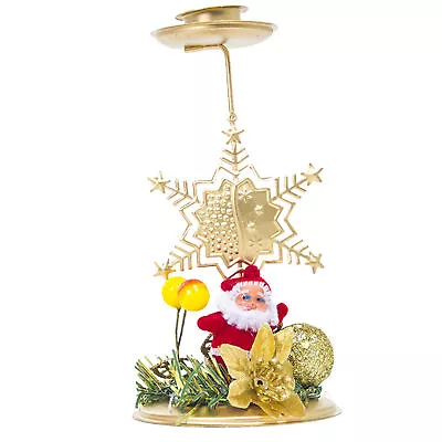 Candle Stand Sturdy Unbreakable Iron Xmas Tree Candle Stand Eco-friendly • $14.69