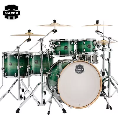 Mapex Armory 6pc Studioease Fast Shell Pack Drum Set Emerald Burst AR628SFUCFG • $1149