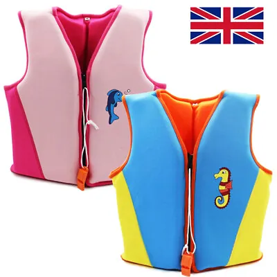 Kids Child Swim Life Jacket Float Vest Swimming Pool Buoyancy Aid Water Sport UK • £2.99