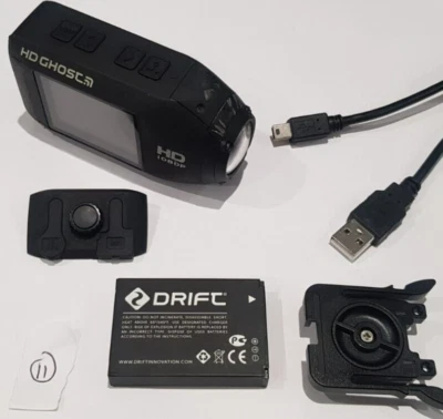 £59.99 • Buy Drift Ghost HD 1080p - Motorcycle Bicycle Action Camera NOT 4K PRO S-STEALTH 11