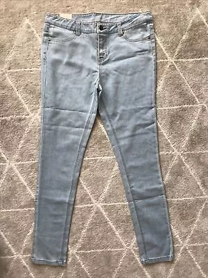 Joules Monroe Skinny Jeans Size Uk 10 Light Blue New Bnwt • £20