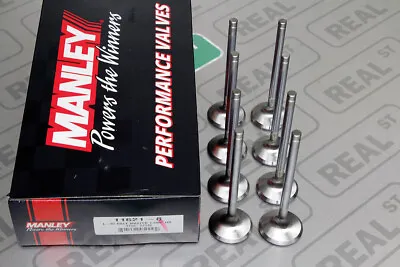 Manley Race Master Dish Exhaust Valves 1.590  STD Set Chevy LS3 L99 (L92 Head) • $187.29