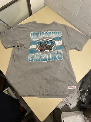 Vancouver Grizzlies Shirt Mitchell & Ness Gray Xxl • $24.99