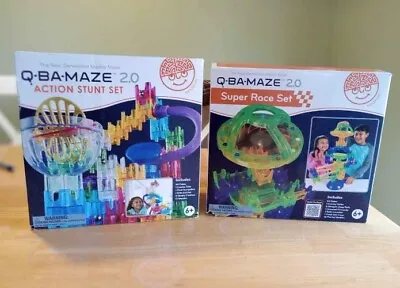 Q Ba Maze 2.0 Action Stunt Set & Super Race Set • $60