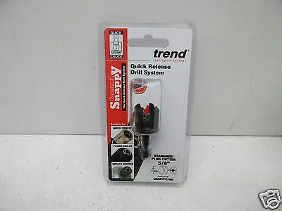 £20.89 • Buy TREND SNAPPY 5/8  15.9mm STANDARD PLUG CUTTER SNAP/PC/58