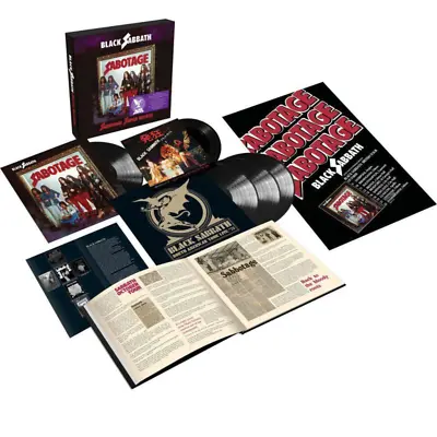 BLACK SABBATH - Sabotage Super Deluxe (4LP + 7’’ Box Set Reissue Remastered... • $170