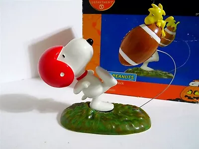 Snoopy Peanuts Charlie Brown Department 56 Porcelain Figure Figurine 2007 • $33.99