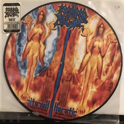 Morbid Angel - Heretic Picture Disc LP 2003 Earache – MOSH 272 EX *UK • $69.95