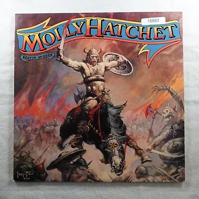 Molly Hatchet Beatin The Odds   Record Album Vinyl LP • $20.84