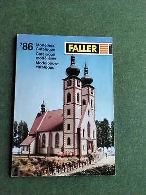 Faller  Catalogue/Brochure  1986 • £5.99