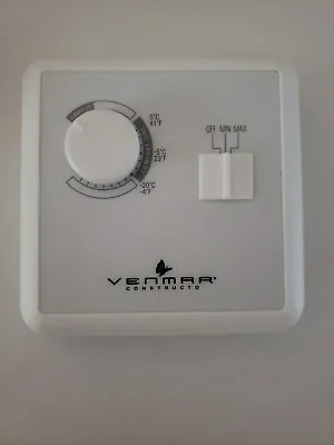 Venmar Constructo VT6W Wall Control For ERV And HRV Units • $59.99