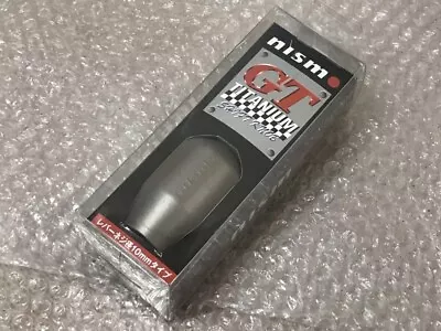 Nismo GT Titanium Shift Knob Old Logo M10 GT-R BNR32 BNR33 180SX S13 S14 Z32 Z33 • $750