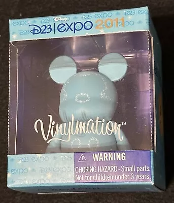 Disney Vinylmation 3” Blue Mickey Mouse D23 Expo 2011 Exclusive NIB RARE HTF • $250