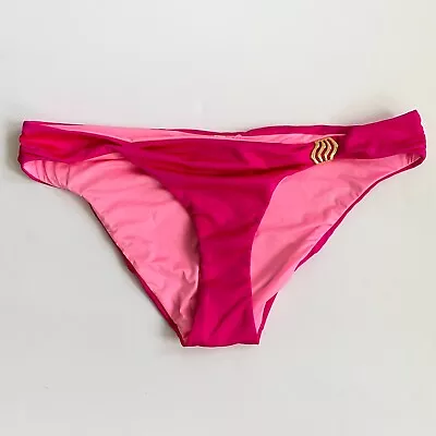 A.Che Winslet Hipster Bikini Bottoms Pomegranate Pink Large • $25